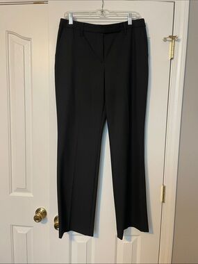 Ann Taylor Loft Women's Black Classic Dress Pants Size 8 (Like New)